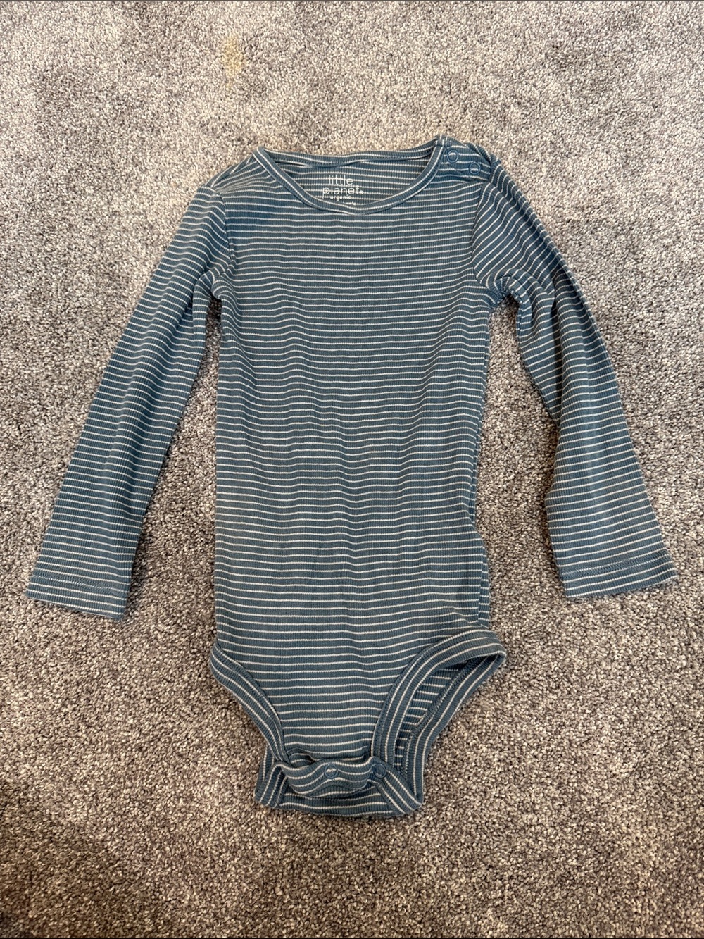 Little Planet Striped Bodysuit